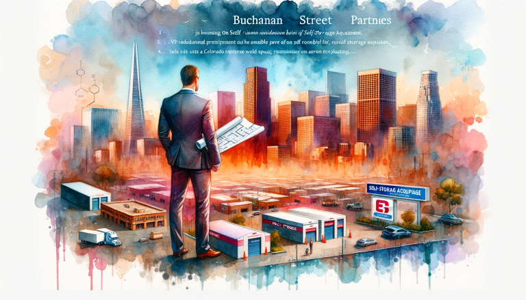 Buchanan Street Partners Engages New Vice President for Self-storage Acquisition Team